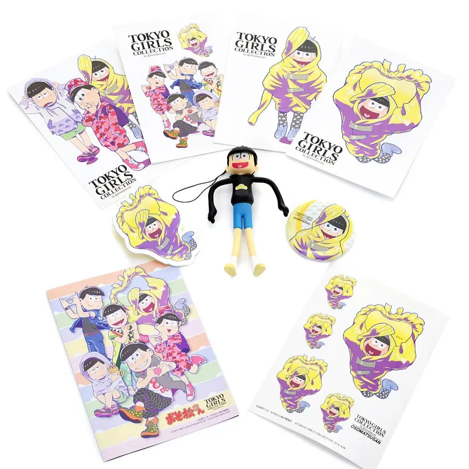 Stickers|Postcards>Osomatsu-san x Tokyo Girls Collection Oshimatsu Special Book: Jyushimatsu