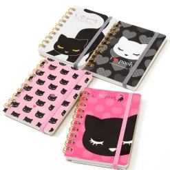 Notebooks & Memo Pads>Osumashi Pooh-chan Spiral-Bound Mini Notebook