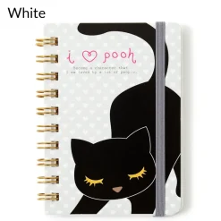Notebooks & Memo Pads>Osumashi Pooh-chan Spiral-Bound Mini Notebook