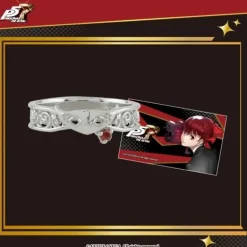 Jewelry & Hair Accessories>Persona 5 Royal Violet Silver Ring