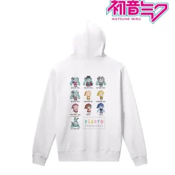 Piapro Characters One Night Jinro Collaboration: Pixel Art Ver. Back Print Women's Hoodie Hot