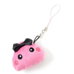 Smartphone Straps>Pink Hoppe-chan Mini Plush Strap