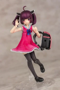 Plafia Tohoku Zunko/Zundamon Project Tohoku Kiritan 1/12 Scale Plastic Model Kit Mini Figure Included Set