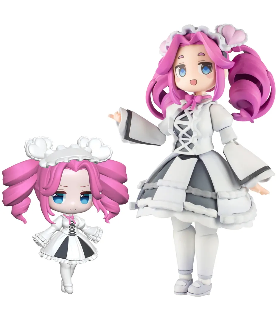 Plastic Models>Plafia Tohoku Zunko/Zundamon Project Shikoku Metan 1/12 Scale Plastic Model Kit Mini Figure Included Set