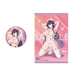 Tapestries|Other Goods>Please Put Them On, Takamine-san Tin Badges & Tapestry Set