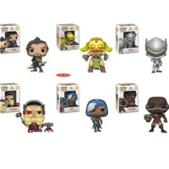 Soft Vinyl Figures>Pop! Games: Overwatch Series 4 - Complete Set