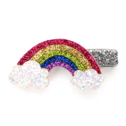 Jewelry & Hair Accessories>Popuphilia! Lamé Rainbow Hair Clip