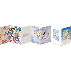 Pretty Guardian Sailor Moon 25th Anniversary Premium Frame Stamp Set w/ Pretty Guardians Member-Limited Clear Folder New