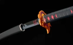 Collectable Toys>Proplica Demon Slayer: Kimetsu no Yaiba Nichirin Sword (Tanjiro Kamado) Kyojuro Rengoku's Sword Guard Ver.