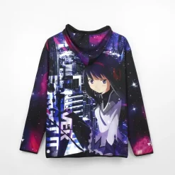 Puella Magi Madoka Magica the Movie -Rebellion- Homura Full Graphic Dry Hoodie Outlet