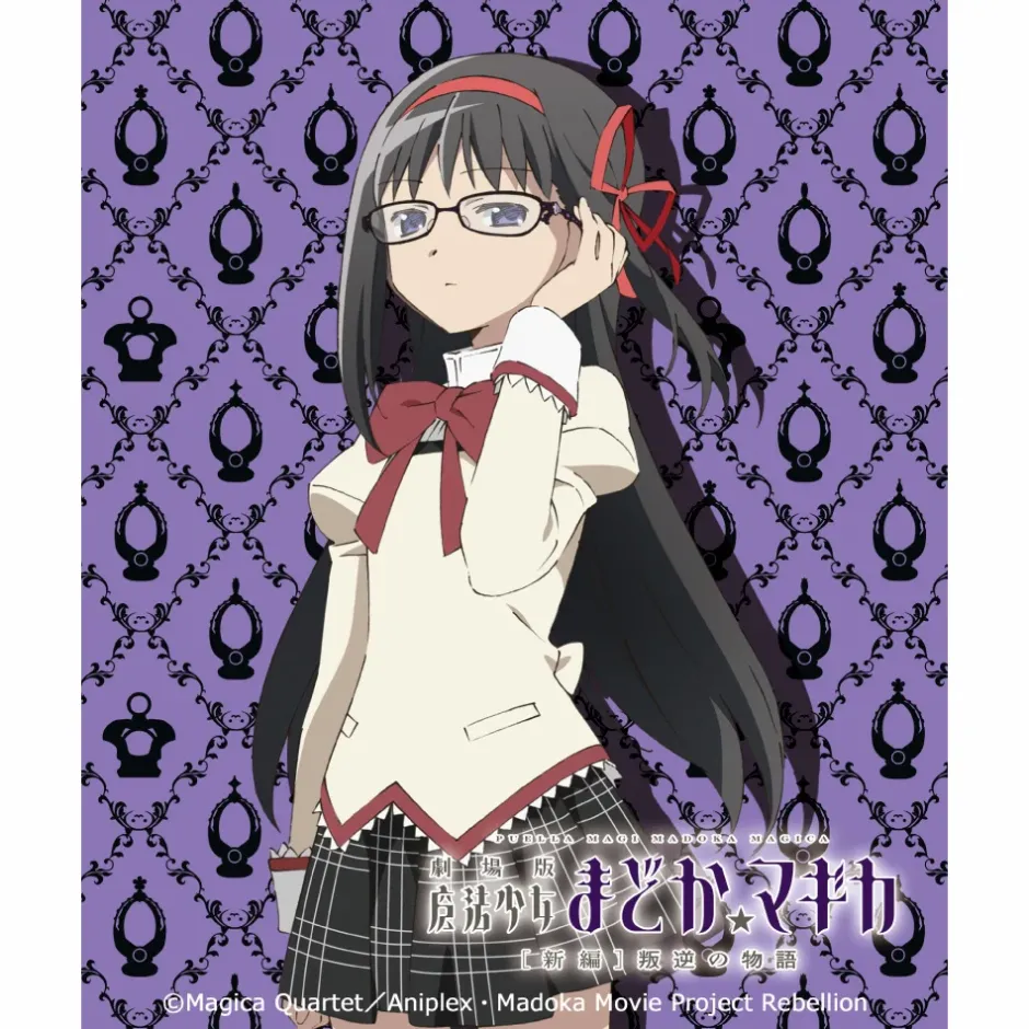 Puella Magi Madoka Magica the Movie: Rebellion Homura Akemi Glasses New