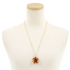 Q-pot. Jewel Cookie Strawberry Necklace Hot
