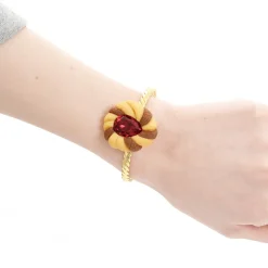 Q-pot. Jewel Cookie Strawberry Bangle Online