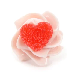 Q-pot. Parlor Love Heart Whipped Cream Earring Outlet