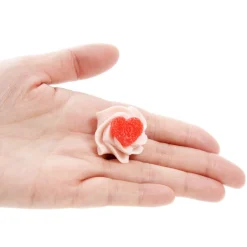 Q-pot. Parlor Love Heart Whipped Cream Earring Outlet