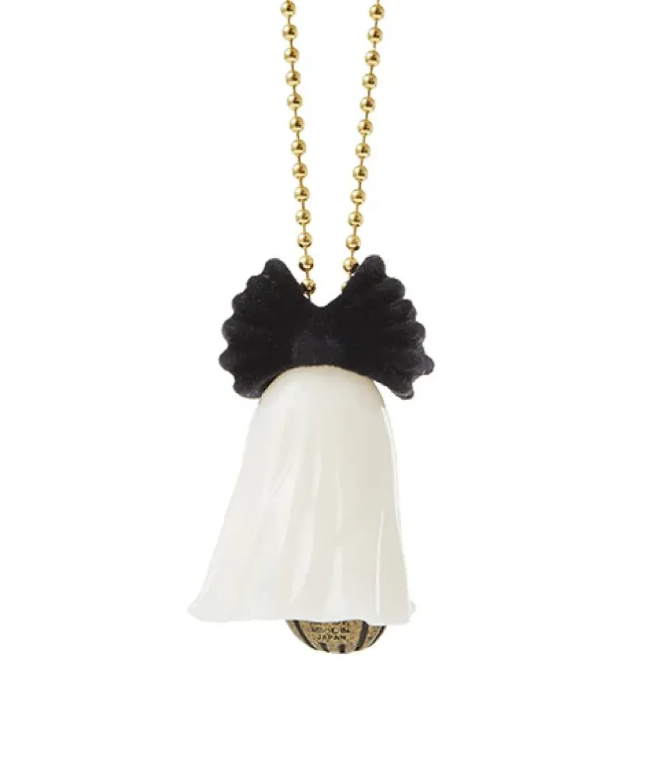 Jewelry & Hair Accessories>Q-pot. Petit Ghost Sheets Necklace / Black Bat Charm / Jack-o-lantern Charm Set