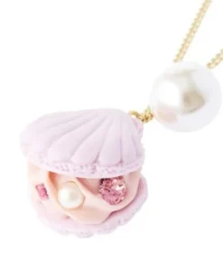 Q-pot. Shell Macaron Necklace Outlet