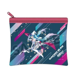 Pouches & Other Cases>Racing Miku 2024 Mini Clear Flat Pouch