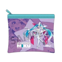 Pouches & Other Cases>Racing Miku 2024 Mini Clear Flat Pouch