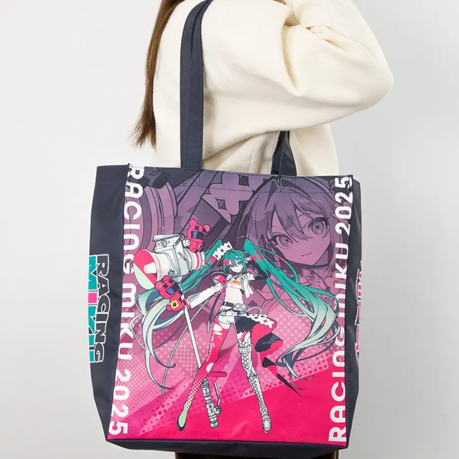Bags & Wallets>Racing Miku 2025 Gusseted Tote Bag Key Visual 1 Ver.