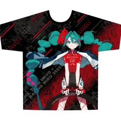 Racing Miku 2025 Jcl Team Ukyo Cheering Ver. Full Graphic T-Shirt New