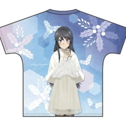 Rascal Does Not Dream of a Knapsack Kid Mai Sakurajima Full Graphic T-Shirt Outing Autumn & Winter Ver. Online