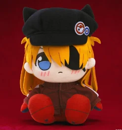 Rebuild of Evangelion Kuripan Plushie Rei Ayanami: Long (Long Hair: White Plugsuit) / Asuka Shikinami Langley (Jersey & Casquette Cap) / Kaworu Nagisa: School Uniform Ver. Best