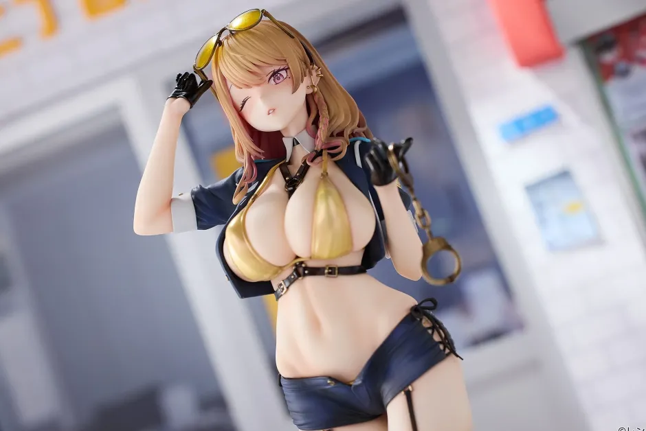 Bishoujo Figures|Scale Figures>Renge Illustration Gal Policewoman Arisa Takanashi 1/6 Scale Figure Deluxe Edition w/ Bonus