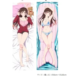 Cushions>Rent-A-Girlfriend 2nd Season Dakimakura Pillow Cover Chizuru Mizuhara (Re-run)