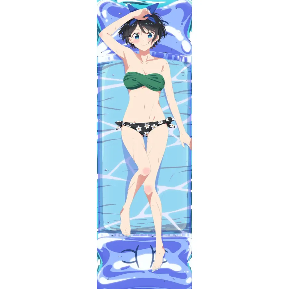 Cushions>Rent-A-Girlfriend 2nd Season Dakimakura Pillow Cover Ruka Sarashina (Re-run)