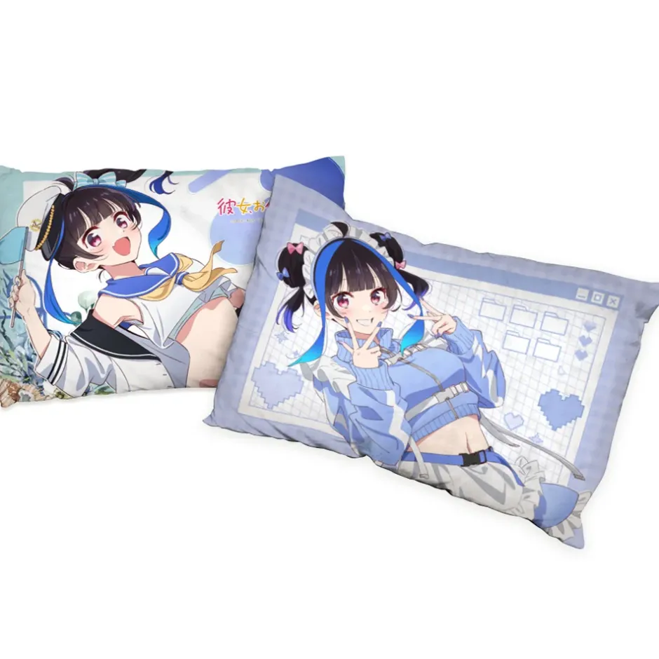 Cushions>Rent-A-Girlfriend Pillow Cover Mini Yaemori: Jersey Maid Ver.