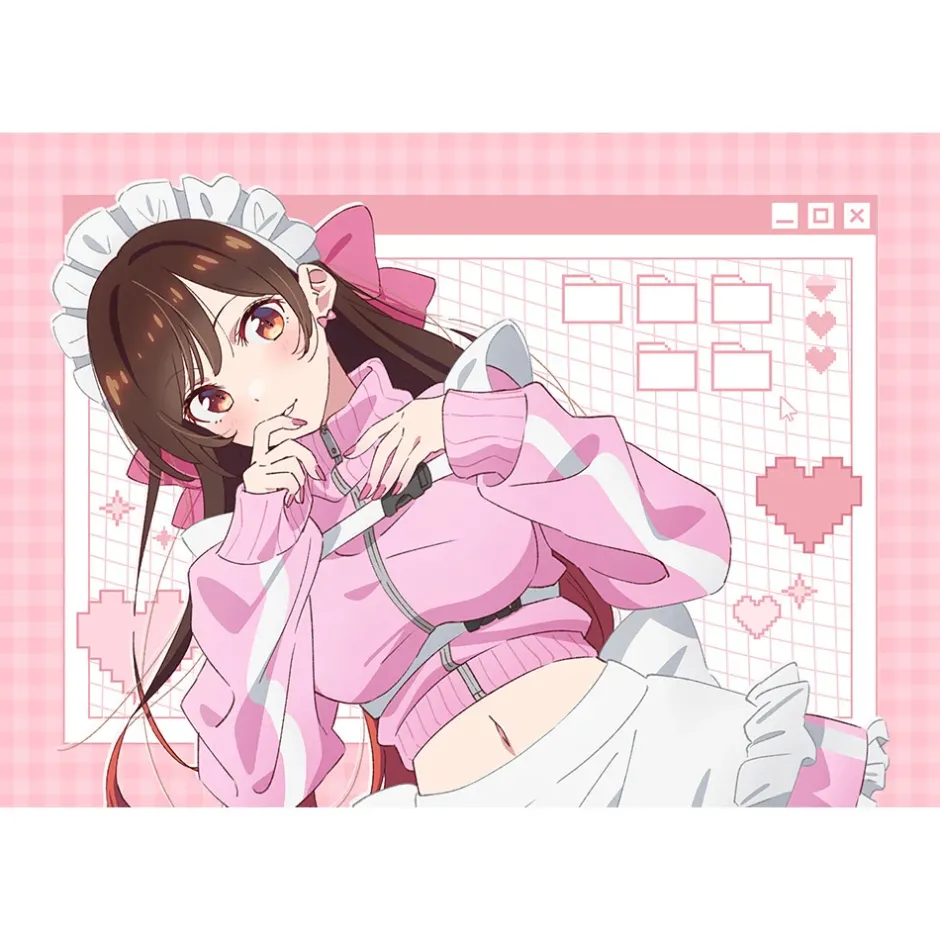 Cushions>Rent-A-Girlfriend Pillow Cover Chizuru Mizuhara: Jersey Maid Ver.