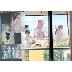 Rent-A-Girlfriend Swimsuit and Girlfriend A3-Size Clear Poster Collection Best