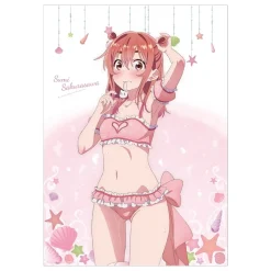 Rent-A-Girlfriend Swimsuit and Girlfriend A3-Size Clear Poster Collection Best
