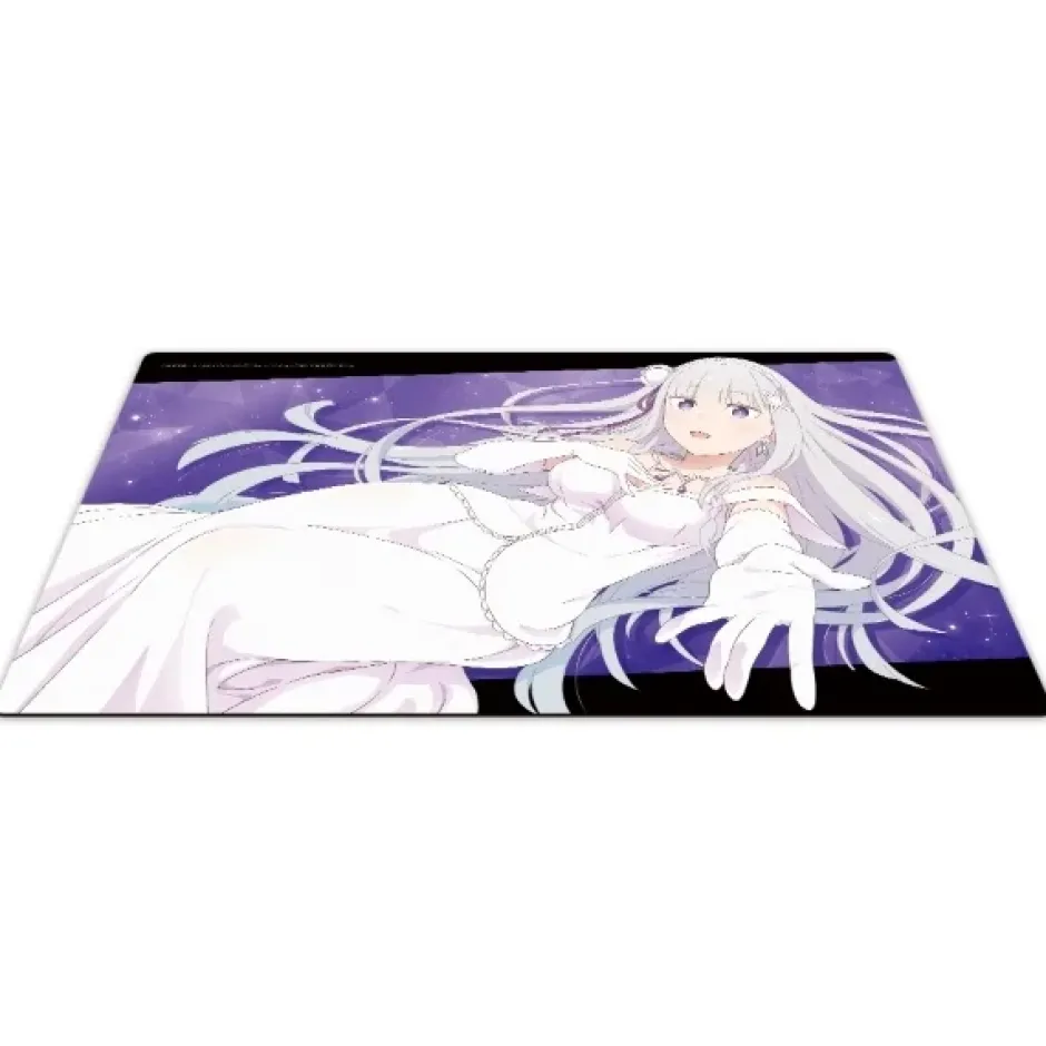 Re:Zero -Starting Life in Another World- Character Rubber Mat Emilia: Wedding Dress Ver. Clearance