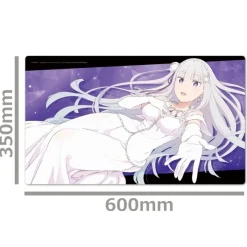 Re:Zero -Starting Life in Another World- Character Rubber Mat Emilia: Wedding Dress Ver. Clearance