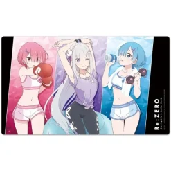 Home Goods>Re:Zero -Starting Life in Another World- Character Rubber Mat Emilia & Rem & Ram