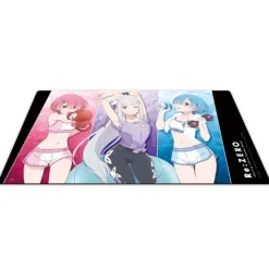 Home Goods>Re:Zero -Starting Life in Another World- Character Rubber Mat Emilia & Rem & Ram