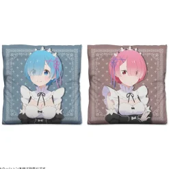 Re:Zero -Starting Life in Another World- Ram & Rem Double-Sided Print Cushion Cover Sale