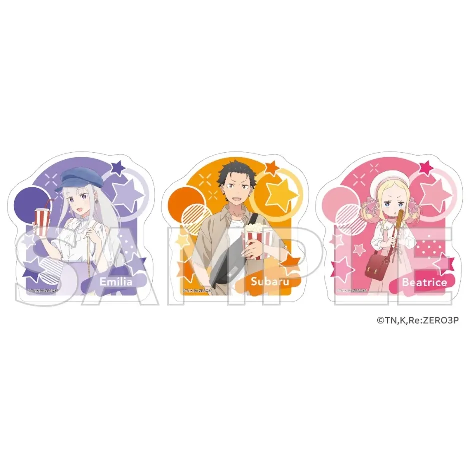 Re:Zero -Starting Life in Another World- Sticker Set Movie Theater Ver. Discount