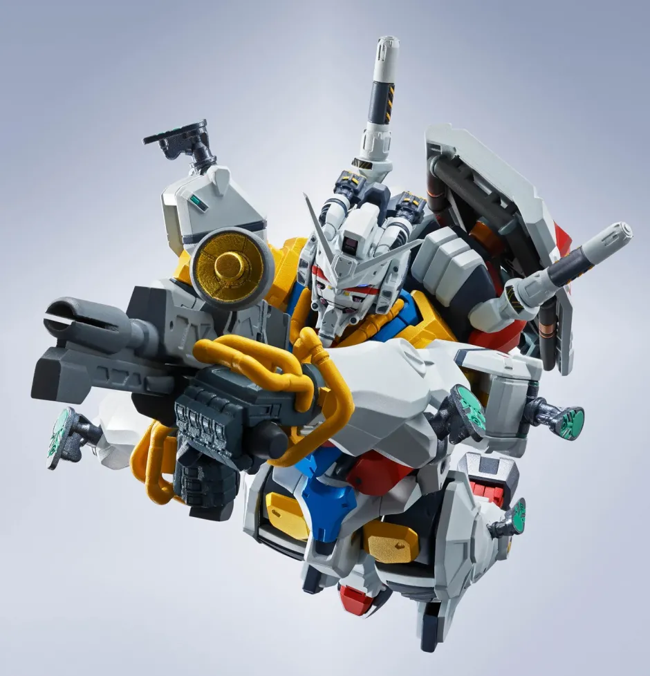 Action Figures>Robot Spirits Mobile Suit Gundam GQuuuuuuX White Gundam