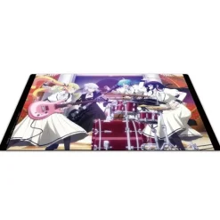 Rock is a Lady's Modesty Character Rubber Mat Lilisa & Otoha & Tina & Tamaki Best