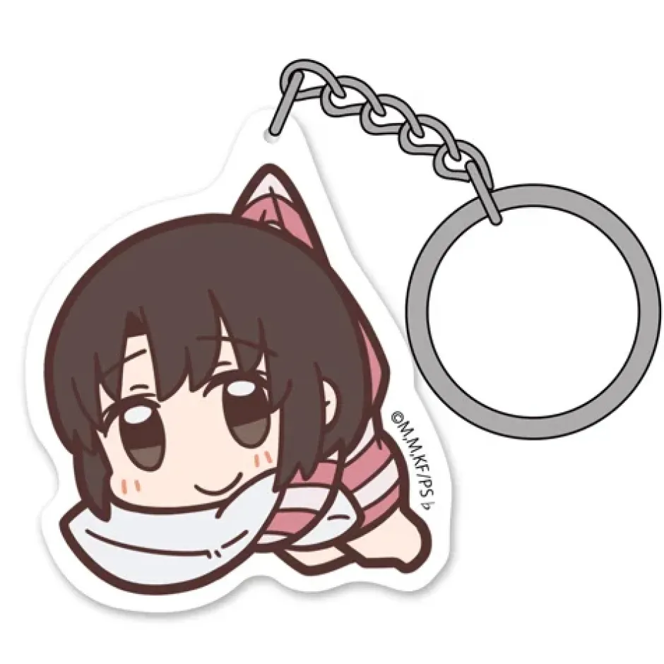 Collectable Toys>Saekano: How to Raise a Boring Girlfriend Flat Acrylic Megumi Kato Tsumamare Keychain Collection