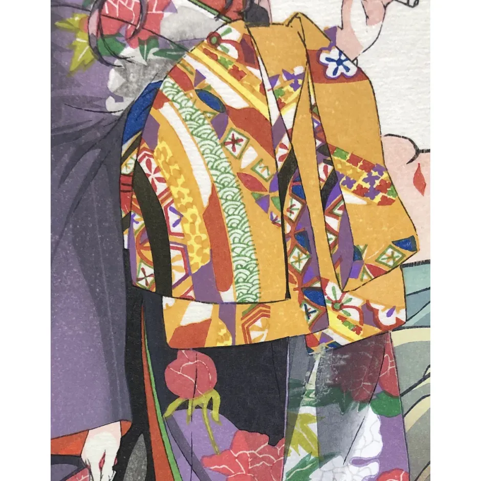 Fine Art>Saekano: How to Raise a Boring Girlfriend - The Most Beautiful Heroines: Utaha Kasumigaoka Ukiyo-e Woodblock Print