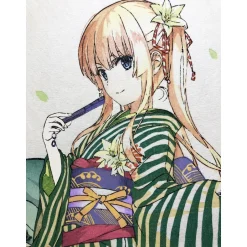 Fine Art>Saekano: How to Raise a Boring Girlfriend - The Most Beautiful Heroines: Eriri Spencer Sawamura Ukiyo-e Woodblock Print