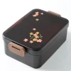 Bento Containers>Sakura Komachi Maki-e Printed Bento Box