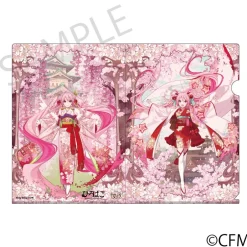 Other Stationery>Sakura Miku x Hirohako 2024 Clear File Folder Hirohako