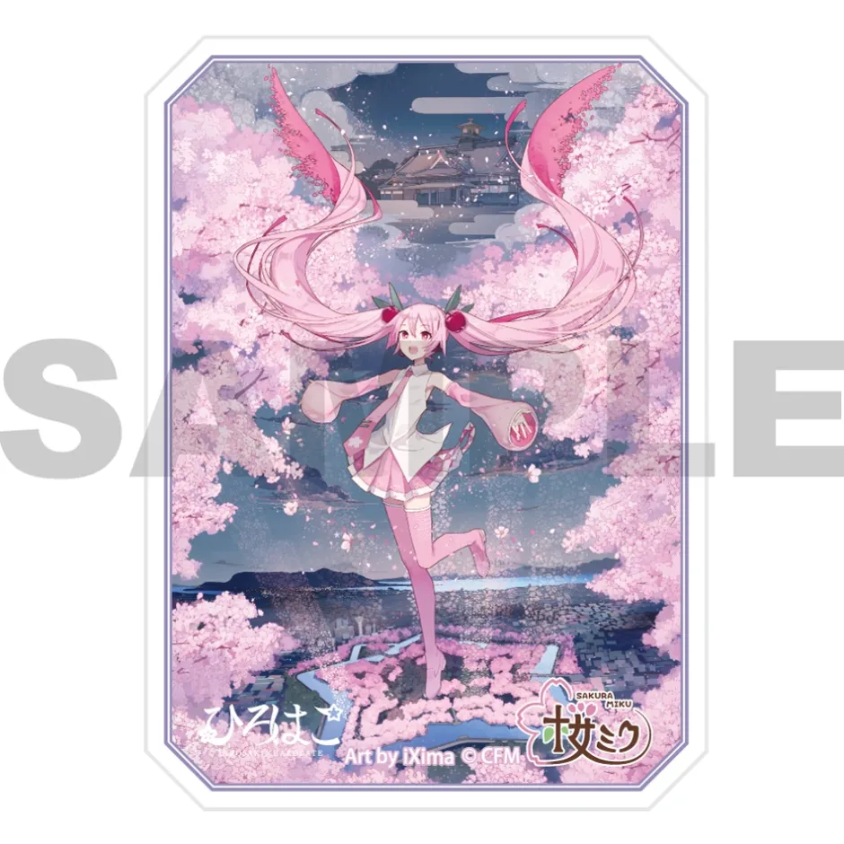 Stickers>Sakura Miku x Hirohako Hakodate Sticker Set for Smartphones
