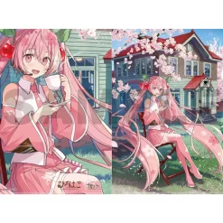 Other Stationery>Sakura Miku x Hirohako Hirosaki Clear File Folder