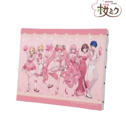 Sakura Miku Group: Sakura Party Ver. Art by Shugao Canvas Board Outlet